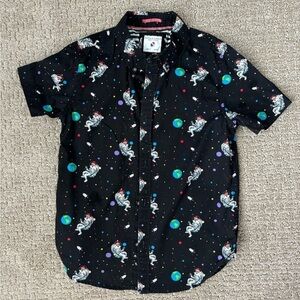 Santa Kids Shirt, Denim & Flower. Kids size 7.